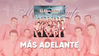 La Arrolladora Banda El Limón De René Camacho  Más Adelante Lyric Video [upl. by Sublett]