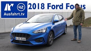 2018 Ford Focus 10 L EcoBoost STLINE  Kaufberatung Test Review [upl. by Amalberga]