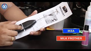 IKEA MILK FROTHER Review amp Battery Installation [upl. by Aileon]