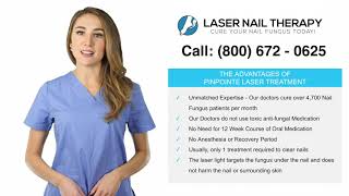 Toenail Fungus Treatment using PinPointe Laser  Laser Nail Therapy [upl. by Conrade125]