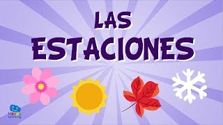 The Seasons in Spanish for Children  Educational Videos for Kids [upl. by Massiw818]