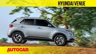 Hyundai Venue  Review  Autocar India [upl. by Nalaf19]