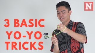 Learn How To Do These 3 Basic YoYo Tricks From Champion Evan Nagao [upl. by Taryne458]