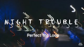 Night Trouble  Petit Biscuit • 1hr Loop [upl. by Eniawtna]