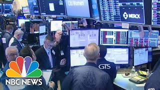 Stock Trading Halted After Markets Plunge At Market Open  NBC News [upl. by Lucine763]