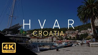 Hvar Croatia 4k Island Travel Tour Video [upl. by Chimene]