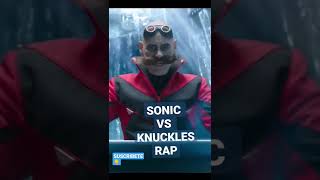 SONIC VS KNUCKLES RAP ⚡ [upl. by Dearr]