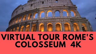 Rome Colosseum Virtual Tour with Roman Guide [upl. by Nnave793]