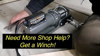 Garage Floor Winch Install [upl. by Lochner36]