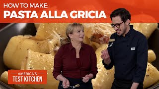 How to Make the Easiest Most Satisfying Pasta alla Gricia [upl. by Renraw424]