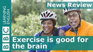 Exercise helps the brain BBC News Review [upl. by Beilul]