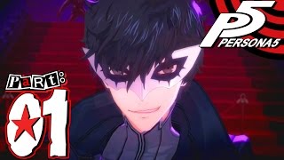 Persona 5  English Walkthrough Part 1  Prologue The Awakening PS4 PRO [upl. by Pacian]