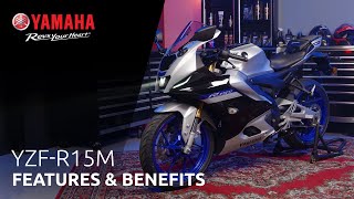 YZFR15M  Features and Benefits [upl. by Dremann]