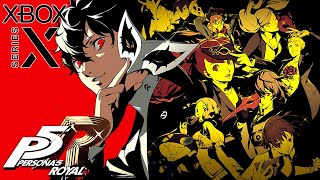 Persona 5 Royal Xbox Series X First Hour of Gameplay 4K 60FPS [upl. by Zel915]