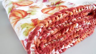 DIY Braided Fleece Blanket [upl. by Box]