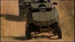 Guardium UGV GNius unmanned ground vehicle in action Israeli Army Israel [upl. by Cir]