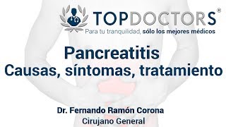 Pancreatitis Causas síntomas tratamiento [upl. by Aroc909]