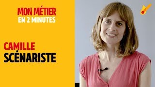 Scénariste  Mon métier en 2 minutes [upl. by Airdua]