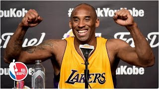 Kobe talks emotions 60point performance in farewell victory  Kobe’s final press conference FULL [upl. by Nonnahs]