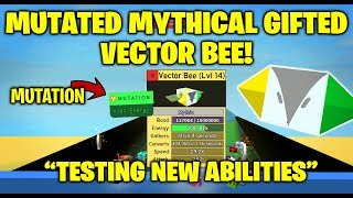 Mutated Mythical Gifted Vector Bee WOW  Bee Swarm Simulator [upl. by Emanuele]