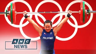 Hidilyn Diaz lifts PH to first ever Olympic gold  ANC [upl. by Grondin]