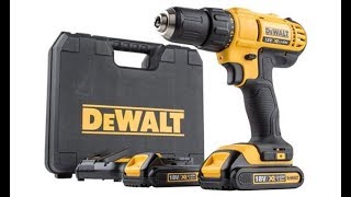 Test Tool Dewalt DCD771C2 18V LithiumIon Compact DrillDriver Kit [upl. by Egwan289]