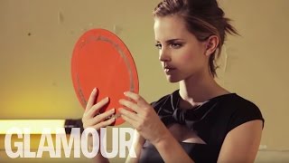 Emma Watson Cover Shoot for Glamour Magazine  Glamour UK [upl. by Ethben358]