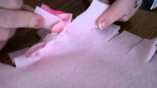 Braided Fleece Blanket Tutorial [upl. by Adnarahs]