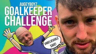 AUGEYBOYZ GOALKEEPER CHALLENGE SPECTACULAR SAVES [upl. by Luisa]