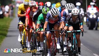 Tour de France 2021 Stage 7 extended highlights  Cycling on NBC Sports [upl. by Nadiya810]