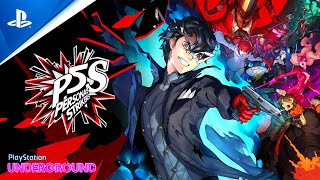 Persona 5 Strikers  Gameplay  PlayStation Underground [upl. by Anniahs]