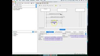 firstcut Sequence Diagram in ArgoUML [upl. by Cralg]