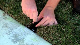 How To Replace A Sprinkler Nozzle [upl. by Dayna]