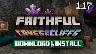 Faithful 117 Texture Pack Download amp Install Tutorial [upl. by Amaty438]