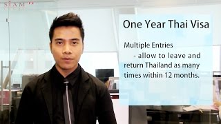 OneYear Thailand Visa [upl. by Ahsaenat]