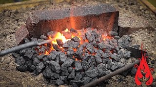 Blacksmithing  Building a simple DIY forge [upl. by Story]