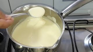 MOLHO BRANCO BECHAMEL PARA TORTA MACARRÃO LASANHA [upl. by Jorrie]