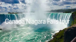 カナダ 世界三大瀑布ナイアガラの滝ツアー Canada Niagara Falls tour [upl. by Tannenbaum765]