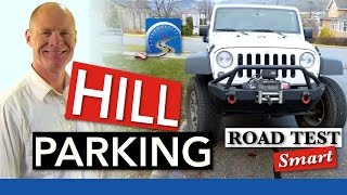 How to Park Uphill amp Downhill  StepbyStep Instructions [upl. by Eillah195]