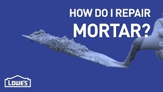 How Do I Repair Mortar  DIY Basics [upl. by Gamber]