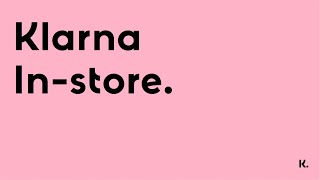 Klarna US  Buy now pay later instore [upl. by Arerrac]