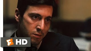 The Godfather 39 Movie CLIP  Killing Sollozzo and McCluskey 1972 HD [upl. by Sonja9]