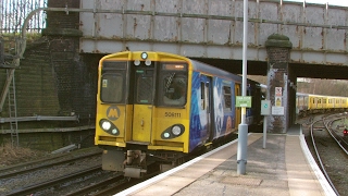 Half an Hour at 216  Birkenhead North Station 1022017  Class 507 508 terminus [upl. by Assirralc230]