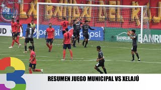 Resumen juego Municipal VS Xelajú [upl. by Eemia]