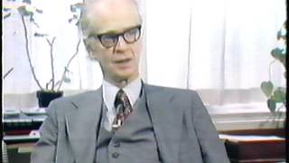 B F Skinner  Skinner on Behaviorism 1977 [upl. by Fallon965]