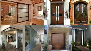 80 Ideas de PUERTAS MODERNAS para interiores y exteriores de casas [upl. by Gault929]