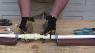 How to Repair PVC The Slip Fix Fitting [upl. by Diskin]