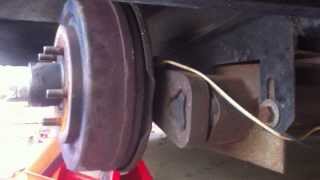 AlKo torsion axle on Rockwood trailer [upl. by Lounge]