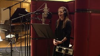 Beauty and the Beast Emma Watson amp Cast Record Voice and Songs Behind the Scenes  ScreenSlam [upl. by Olnton499]