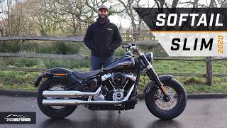 2020 HarleyDavidson Softail Slim Walkthrough Talkthrough [upl. by Llirpa360]